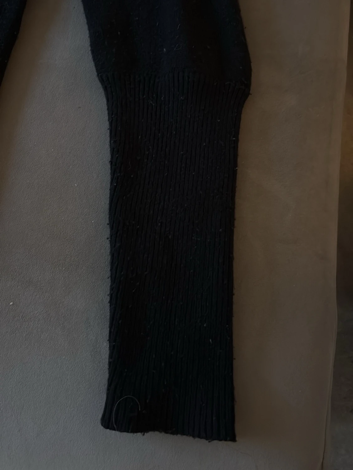 Svart stickad tröja från Vila - 3