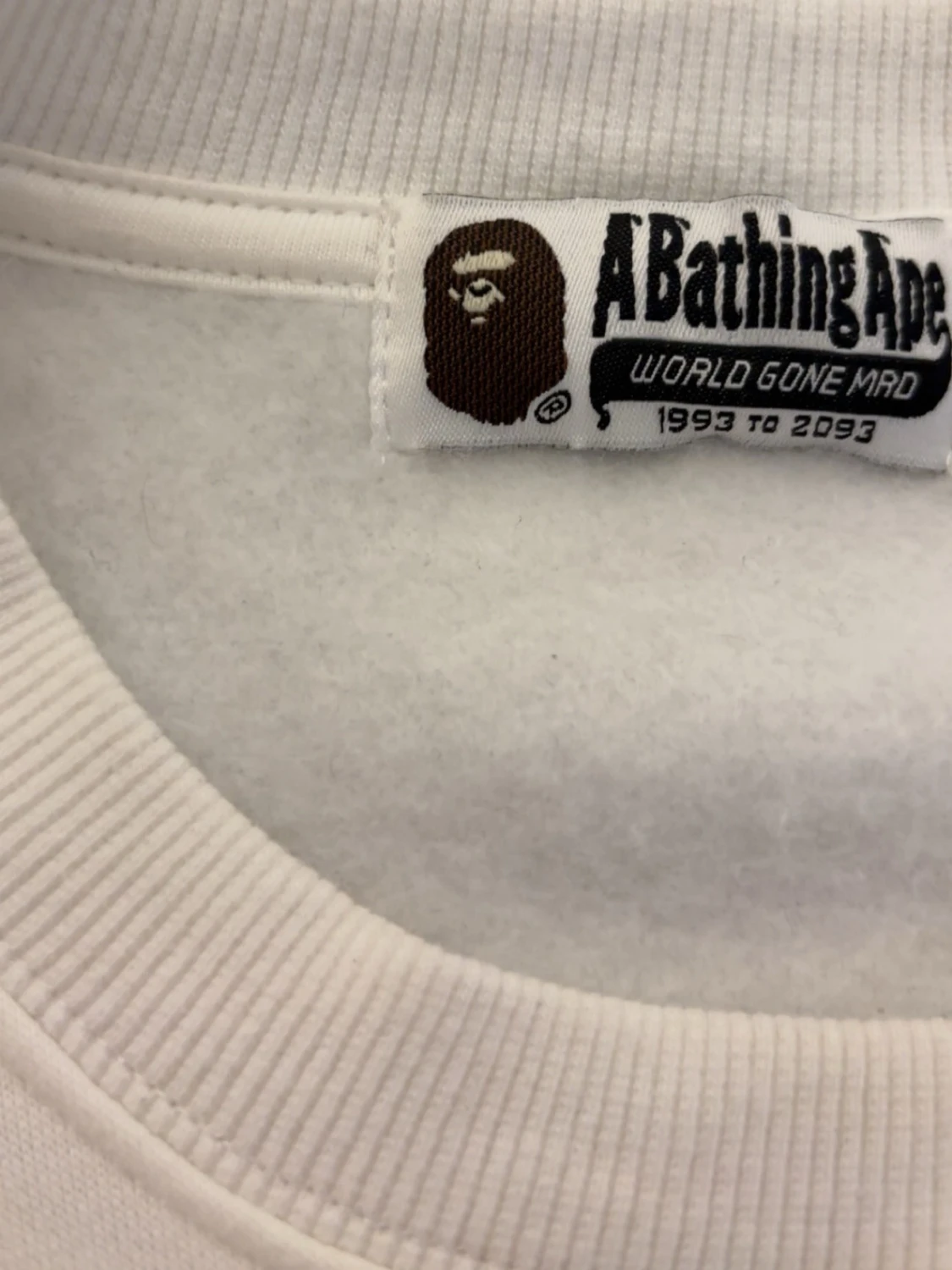 Vit sweatshirt från A Bathing Ape - 2