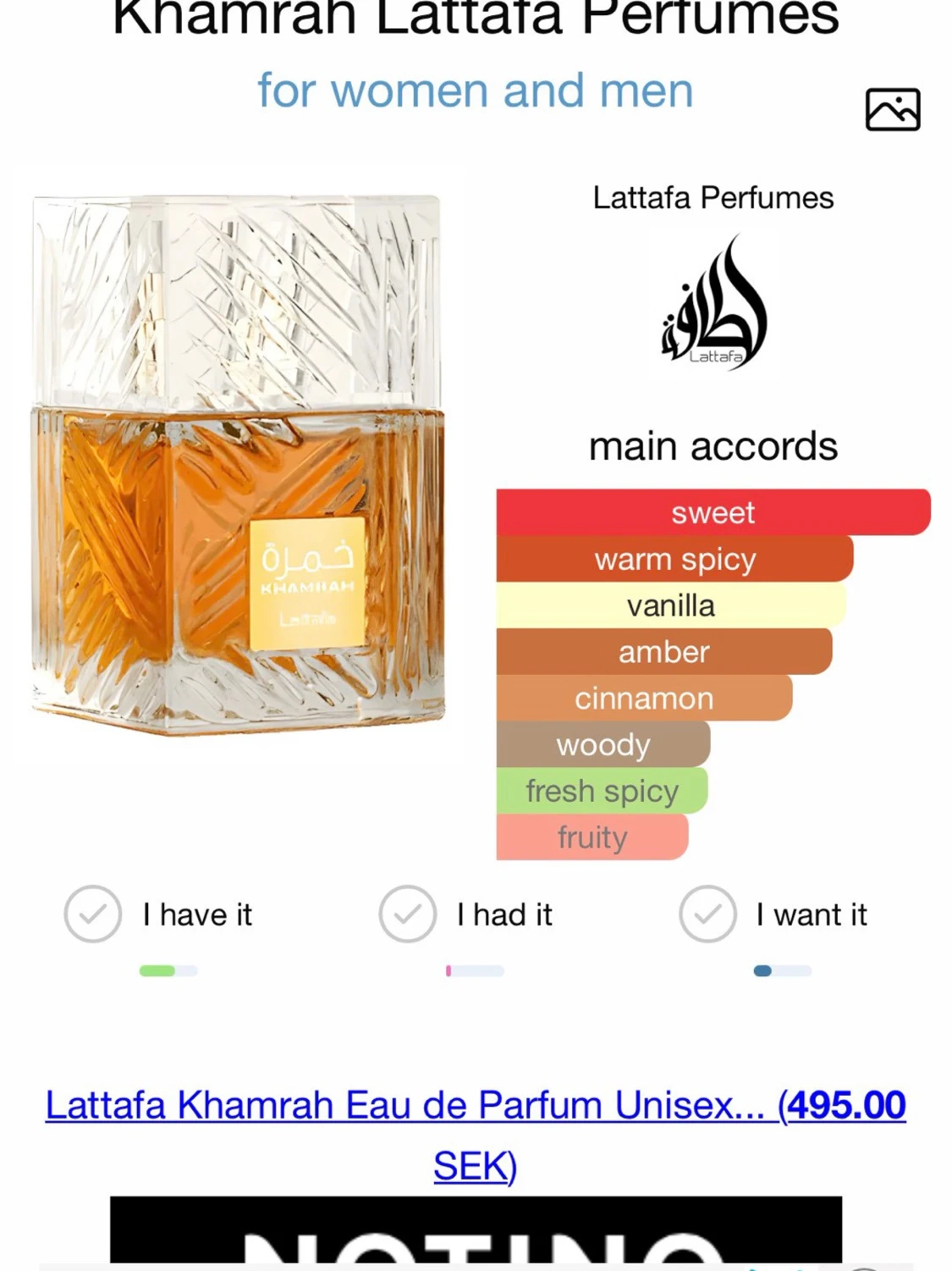 Lattafa Khamrah Edp  - 3