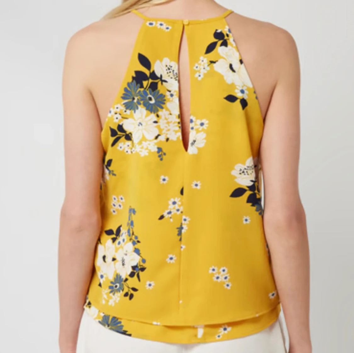 Gul sommartopp från Only - 90