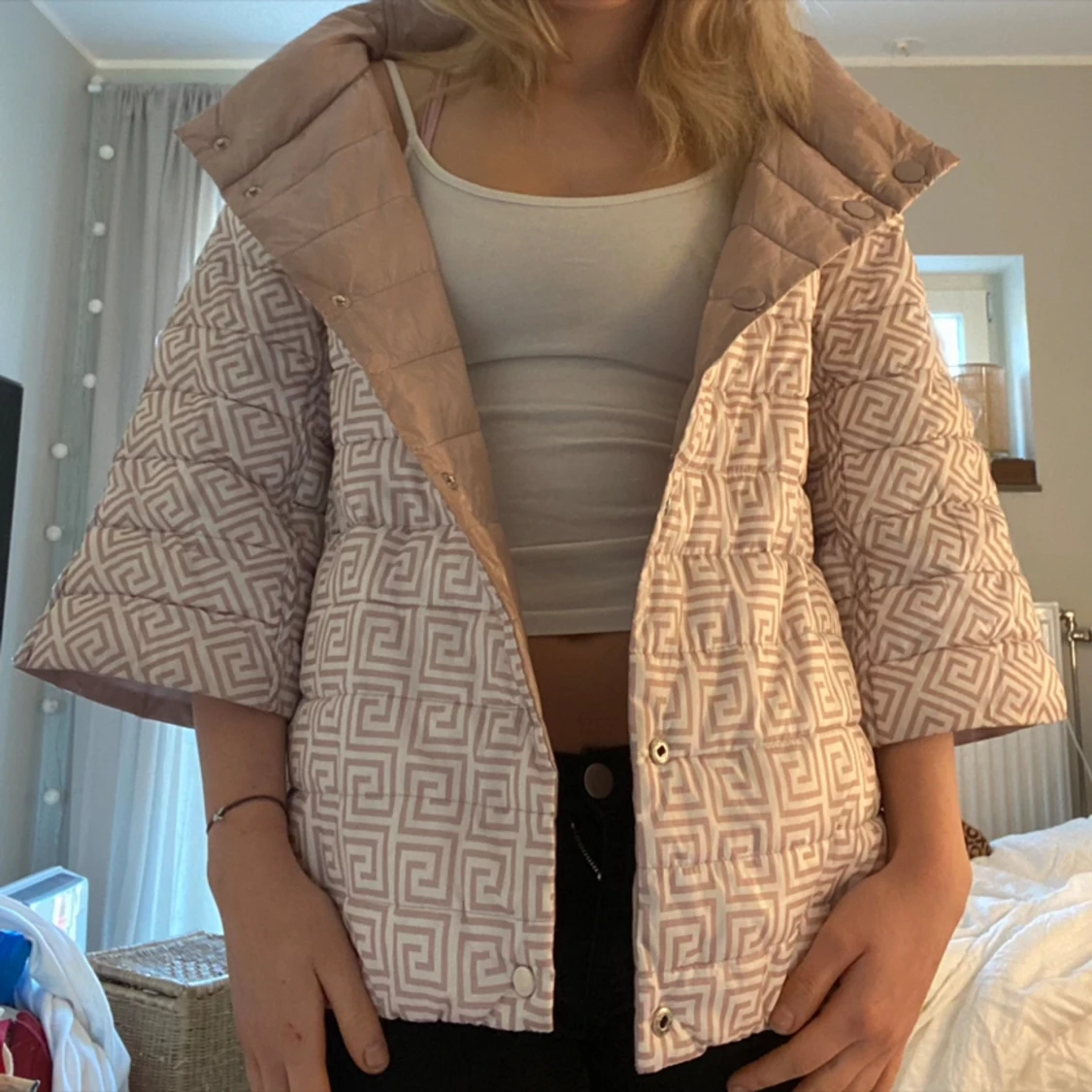 Herno liknande jacka med trekvarts armar  - 93