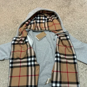 Burrbery hoodie  - Använd några gånger men annars helt ny och kommer med påse, intresserad bara och skriva 