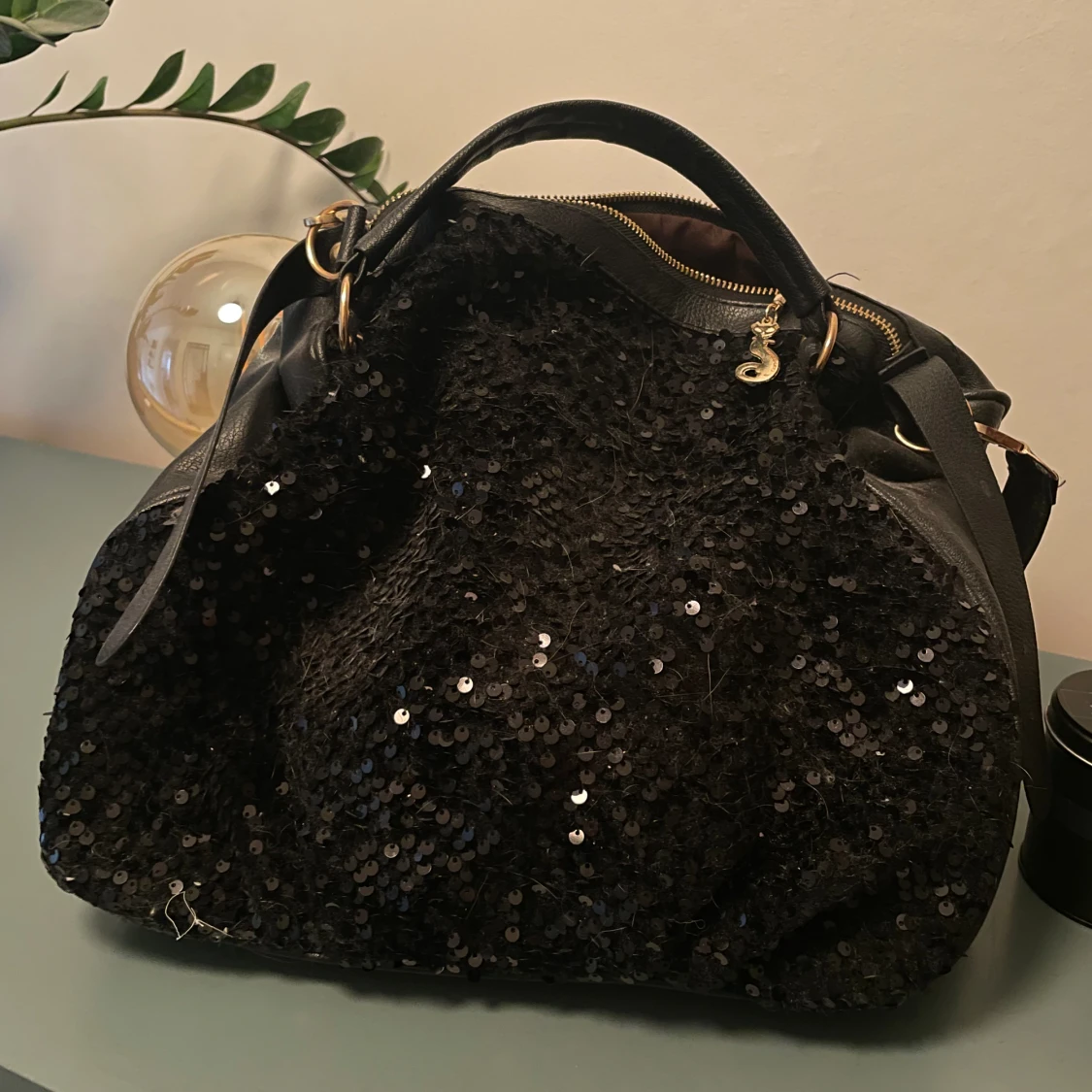 Väska glitter  - 90