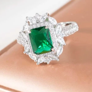 Cubic Zirconia Decor Ring - Very beautiful Cubic Zirconia Decor Ring