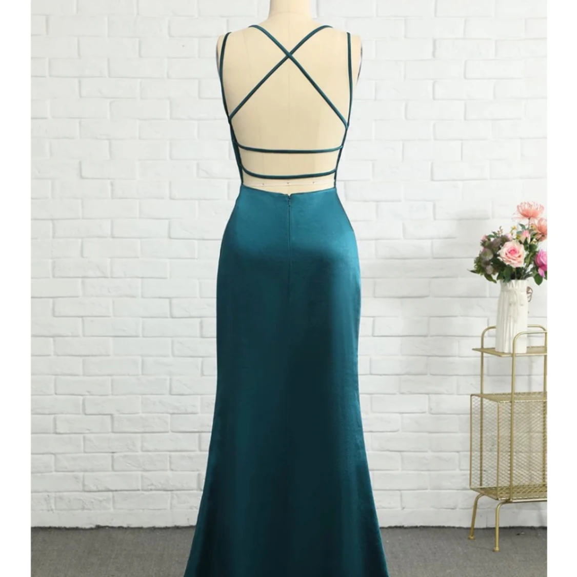 Superfin blå/grön balklänning❤️ - 90