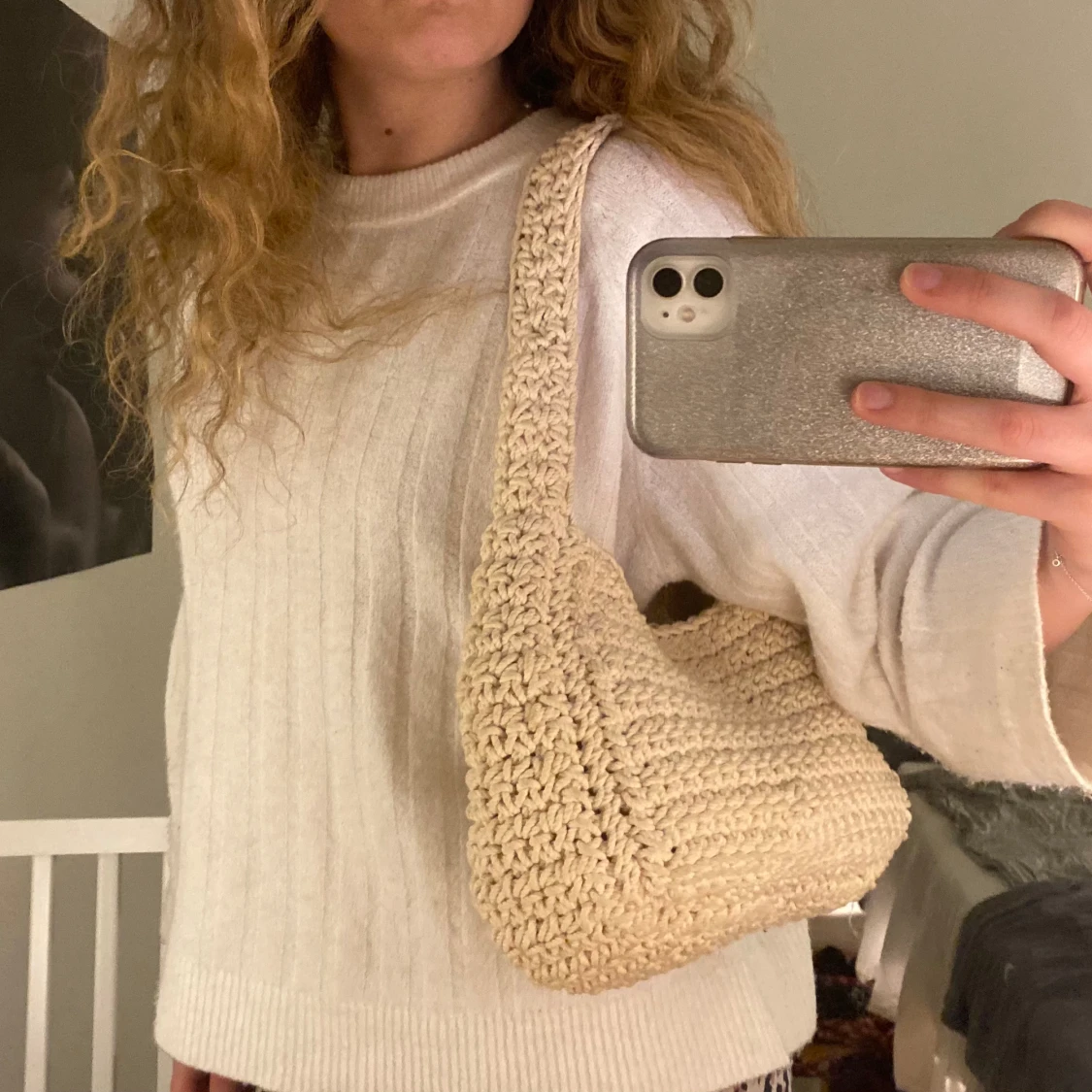  Stickad väska  - 90