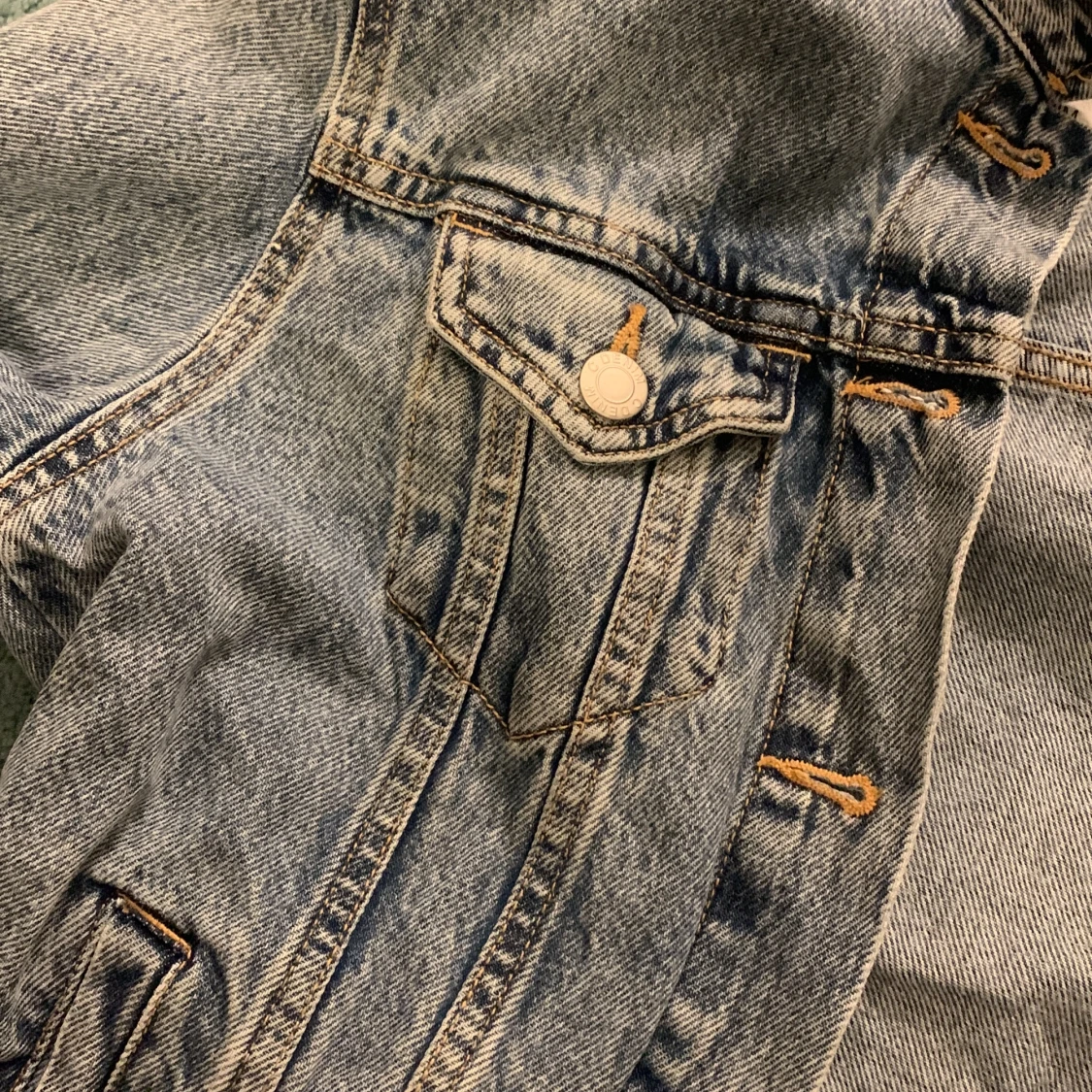 Snygga jeansjacka  - 92