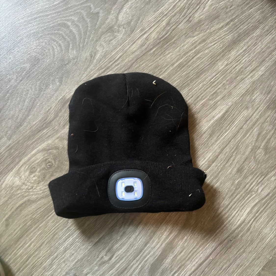 Mössa med ficklampa