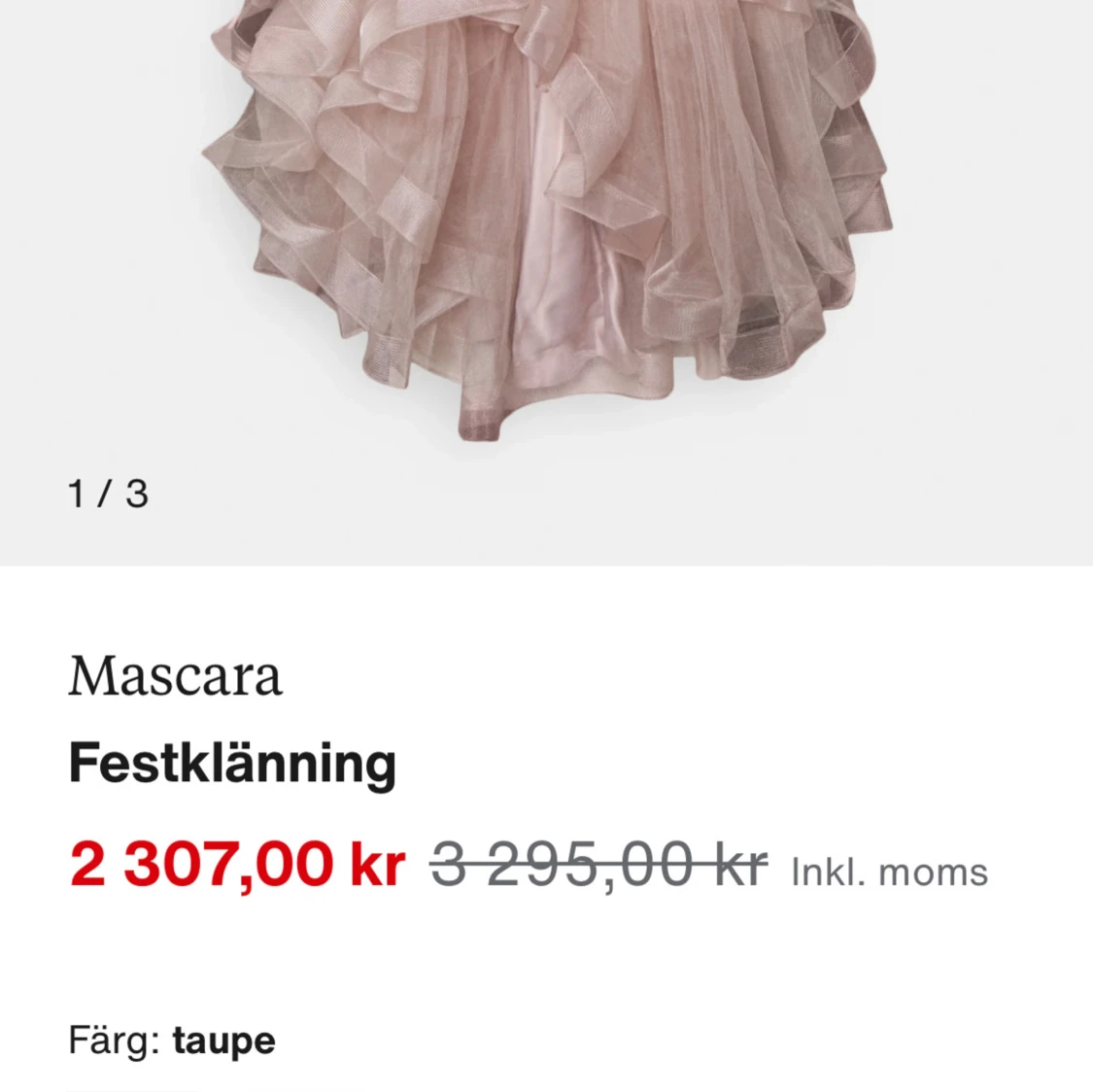 Mintgröna balklänning  - 90