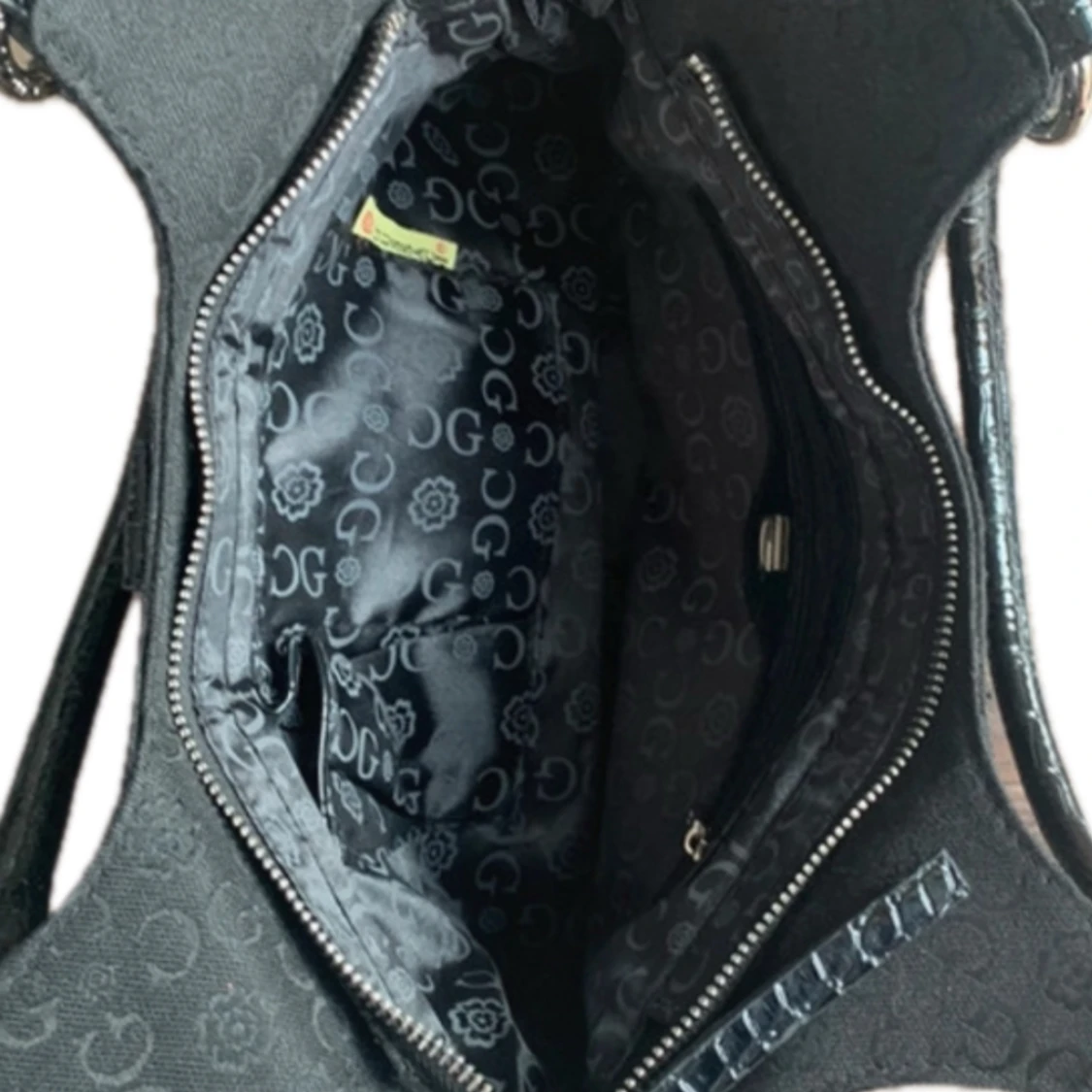 y2k handväska svart  - 91