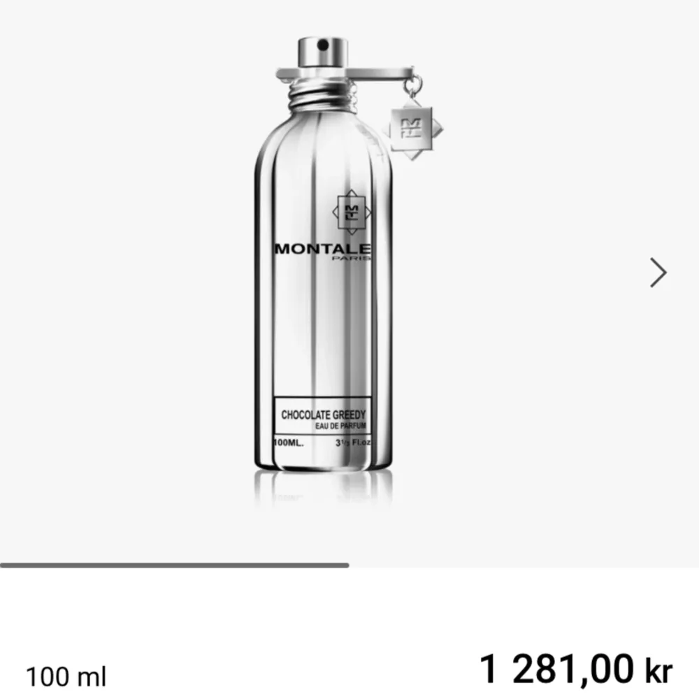 Viral nischparfym från TikTok. Beställd på Notino.se så den är äkta. Choklad doft. Doftar ren choklad och är endast testad/sprayad, så flaskan är full (100ml). Endast tillgänglig för upphämtning i Botkyrka/Stockholm. . Parfym.