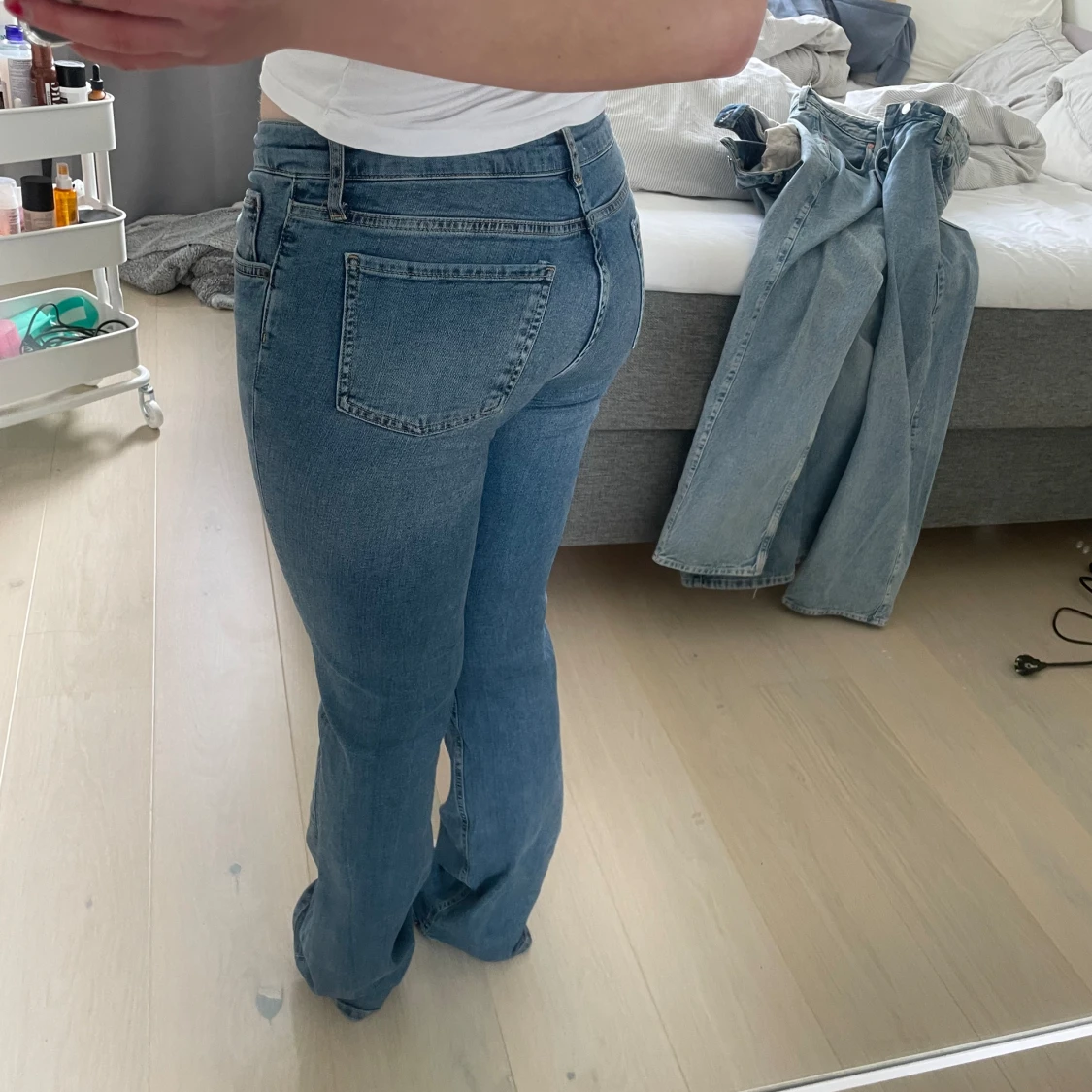Lågmidjade jeans - 90