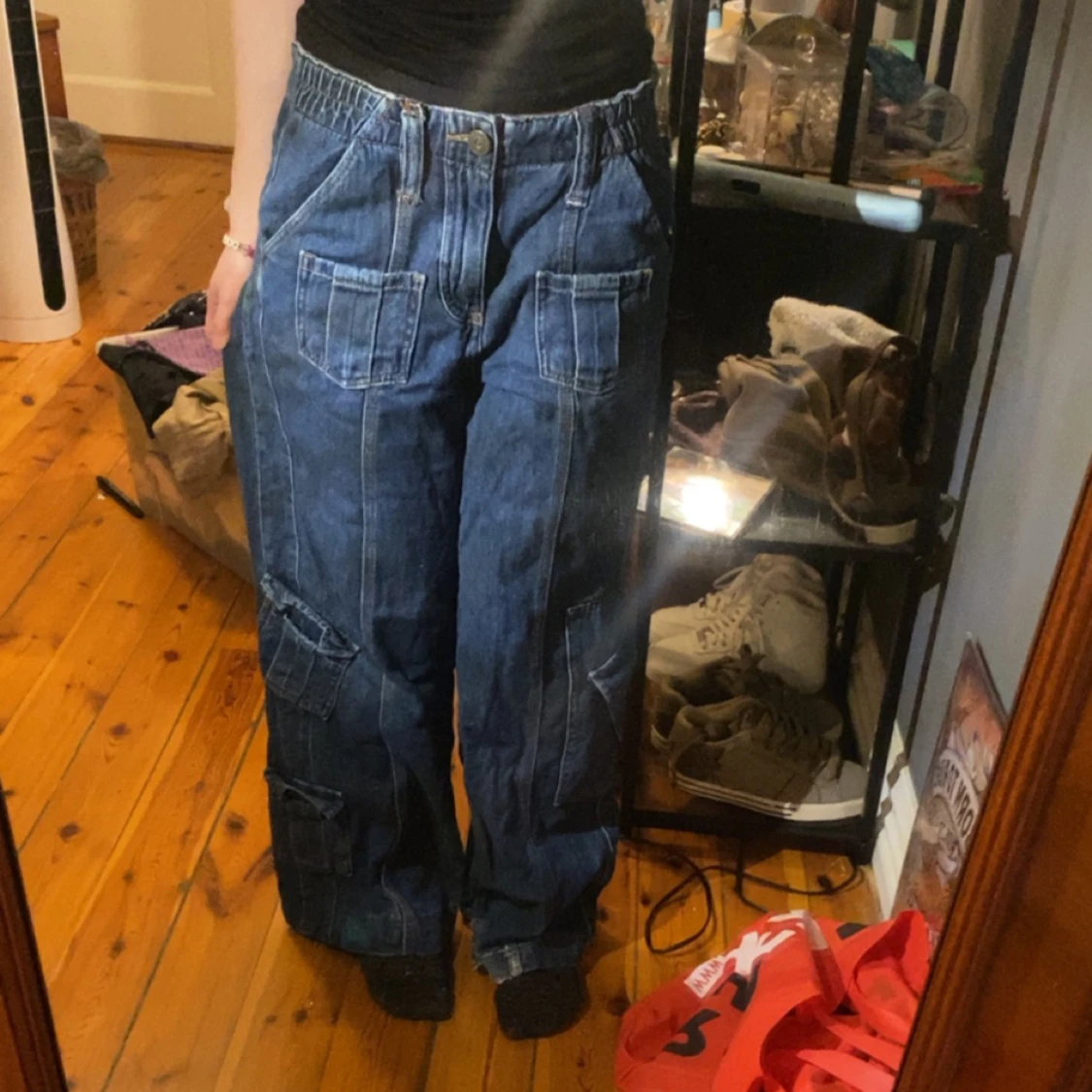 Snygga jeans💙🙀🙀❤️❤️ - 90