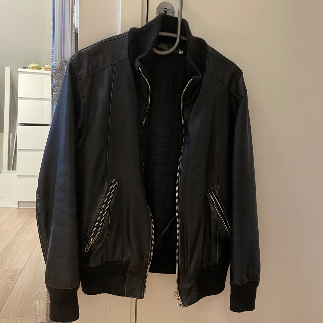 Vintage skinnjackađ