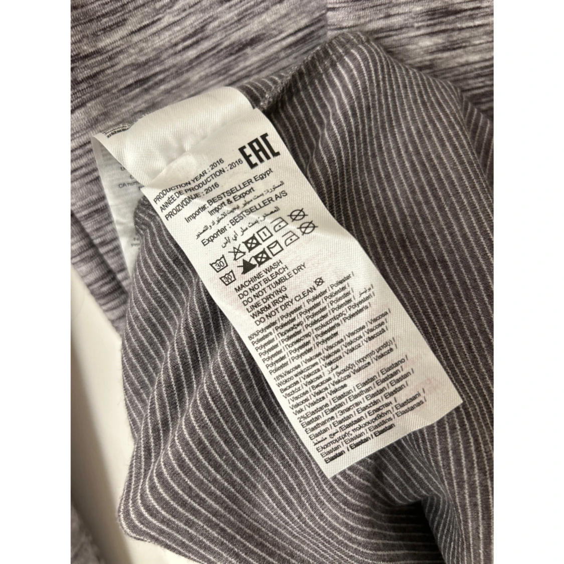 Jacqueline de Yong JDY - Grå klänning, strl XS - 93