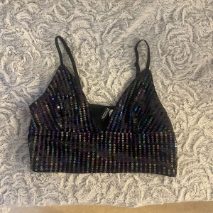 topp - festlinne/topp med paljetter😻