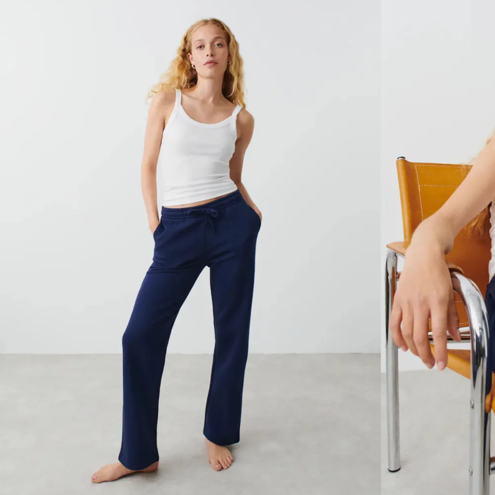 Mjukisbyxor som blivit för små för mig.  Bilder finns 💞. Jeans & Byxor.