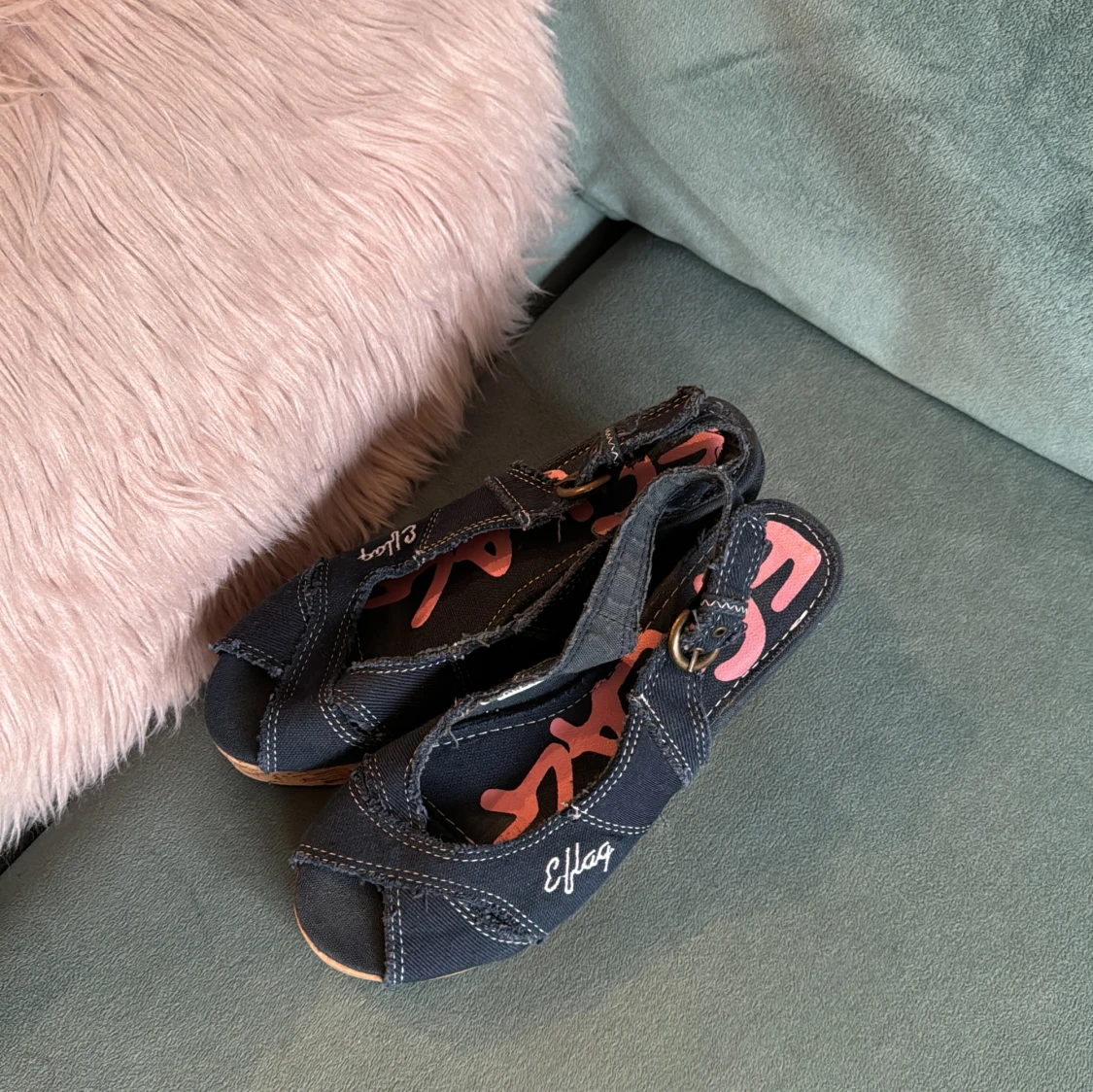 Kilklackar i jeanstyg 