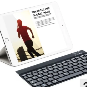 Bluetooth tangentbord  - Går att koppla till telefonen eller iPad eller dator osv. Väldigt bra och lättare att skriva med