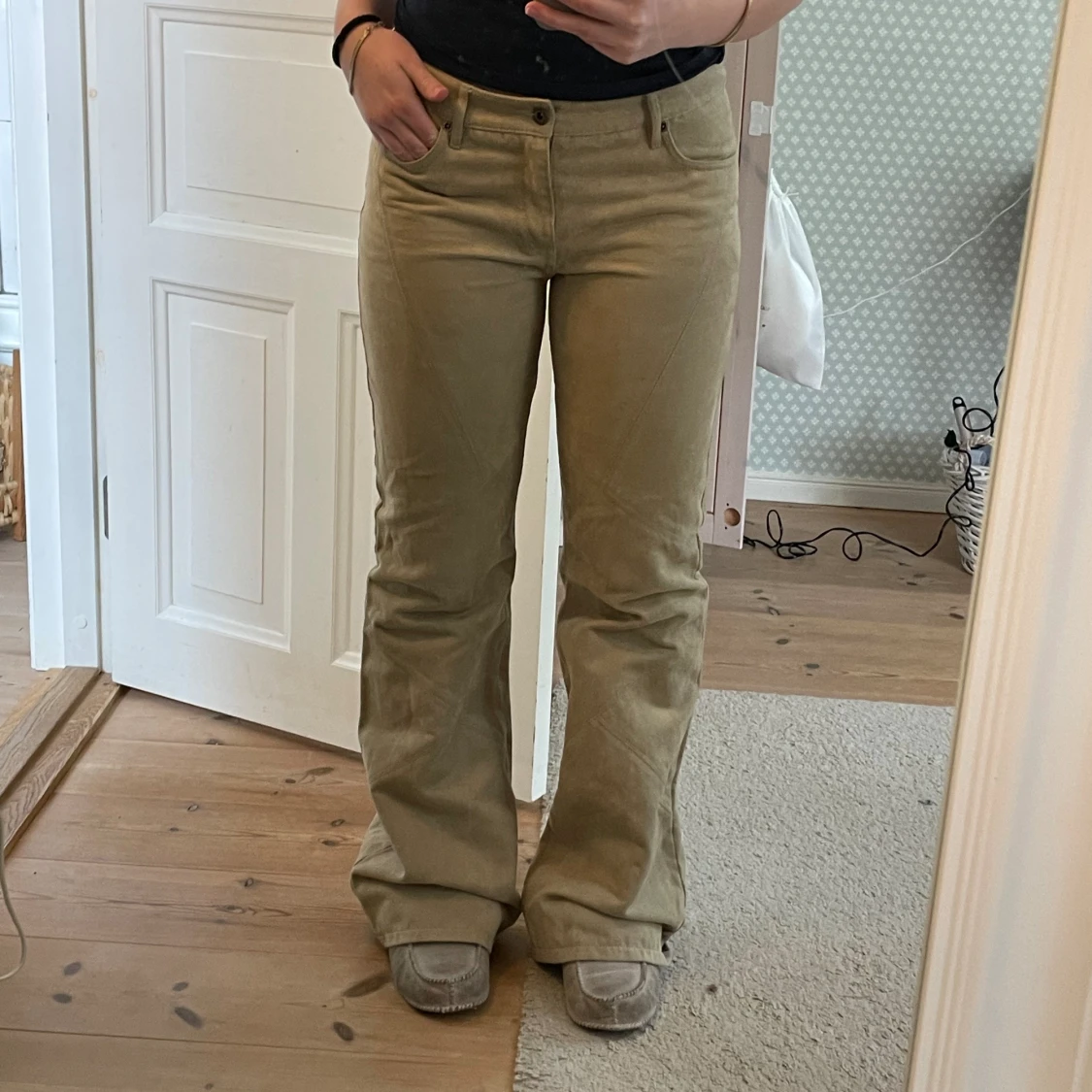 Lågmidjade byxor - 91