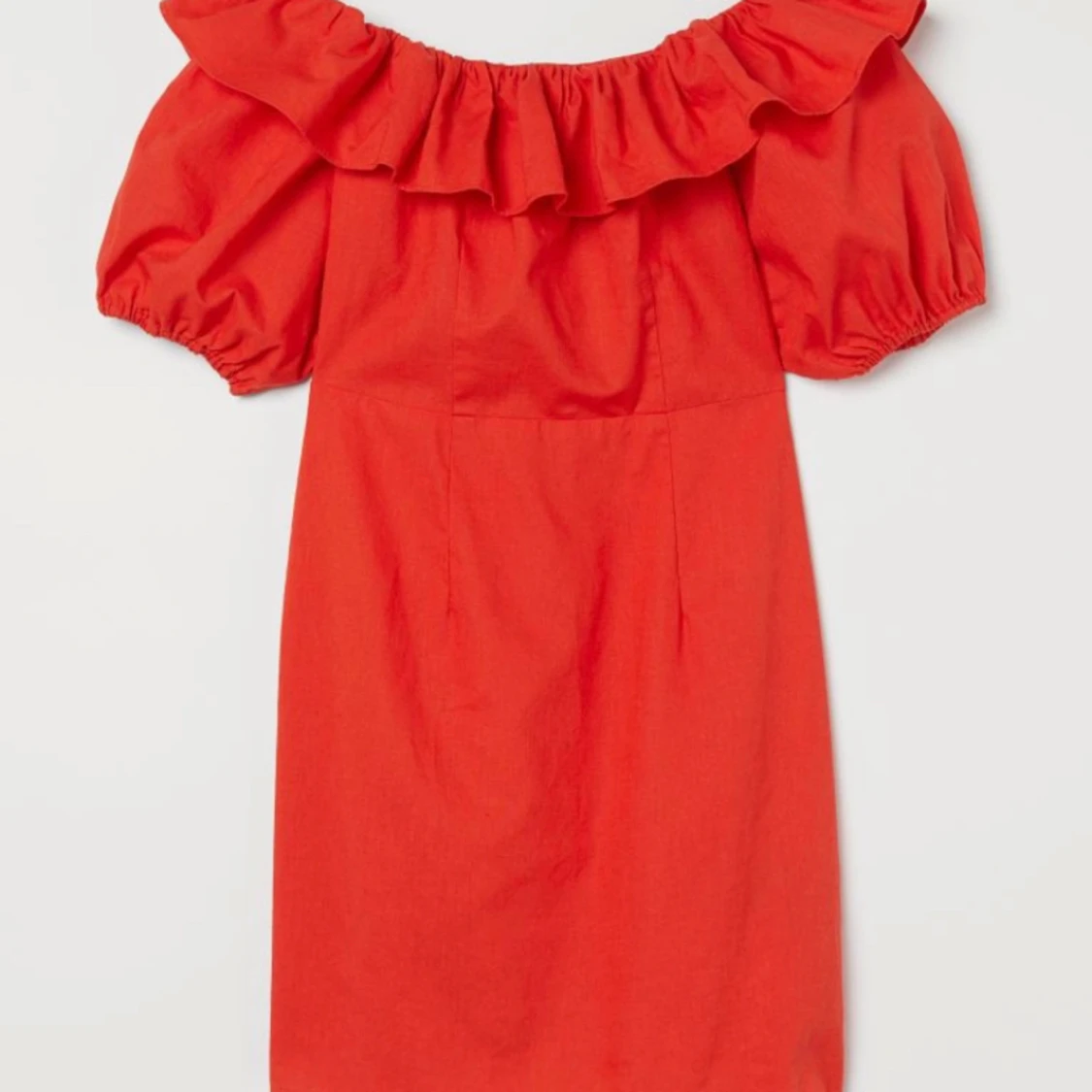 Röd klänning  - 90