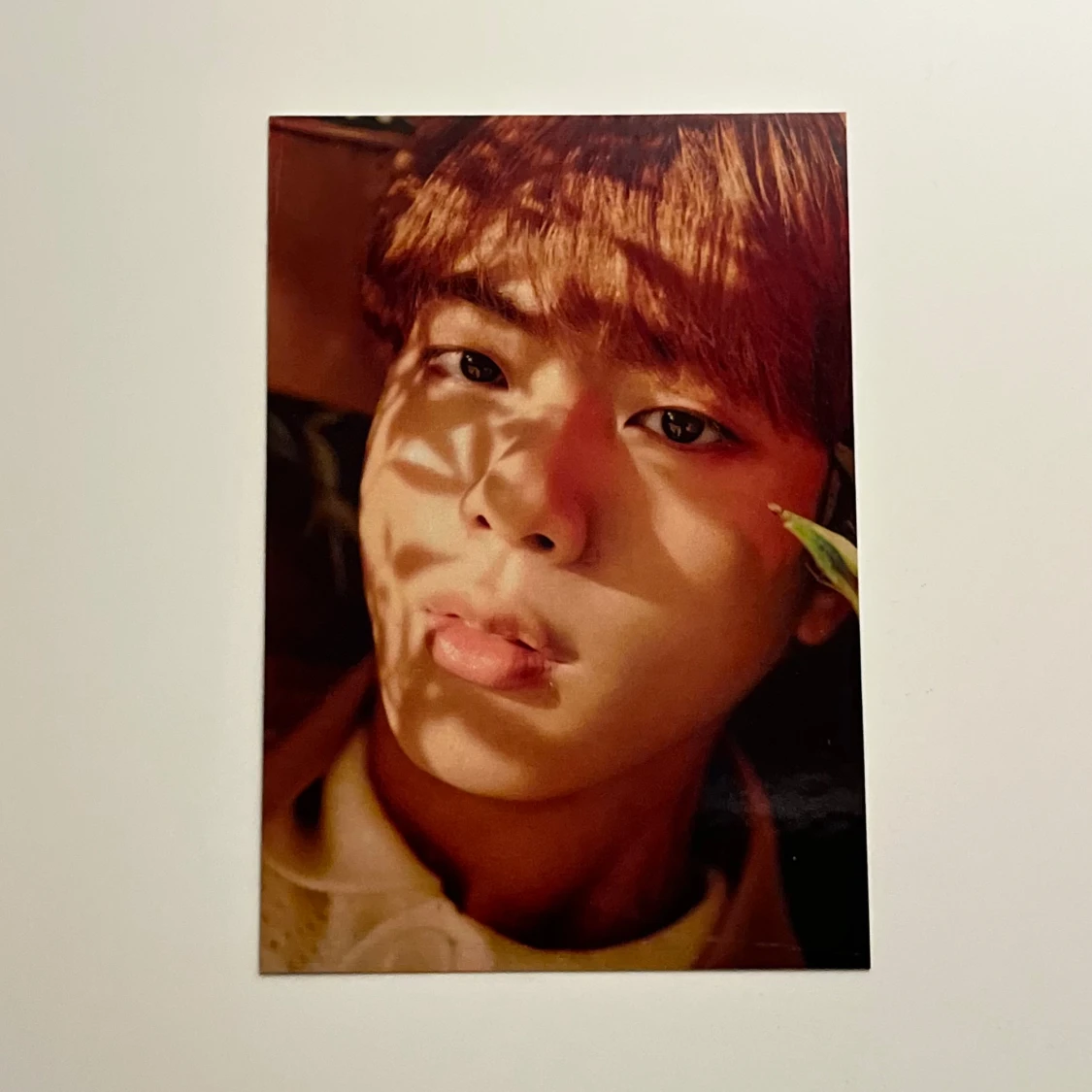 BTS Jin photocard 