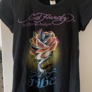 Ed Hardy t-shirt - Cool Ed Hardy t-shirt i jättebra skick som inte kommer till användning.