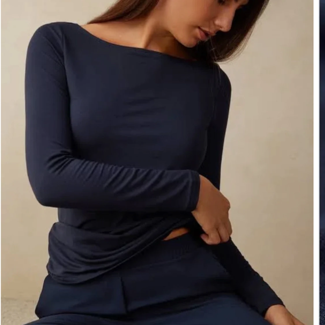 Mörk blå intimismi tröja💕 - 90