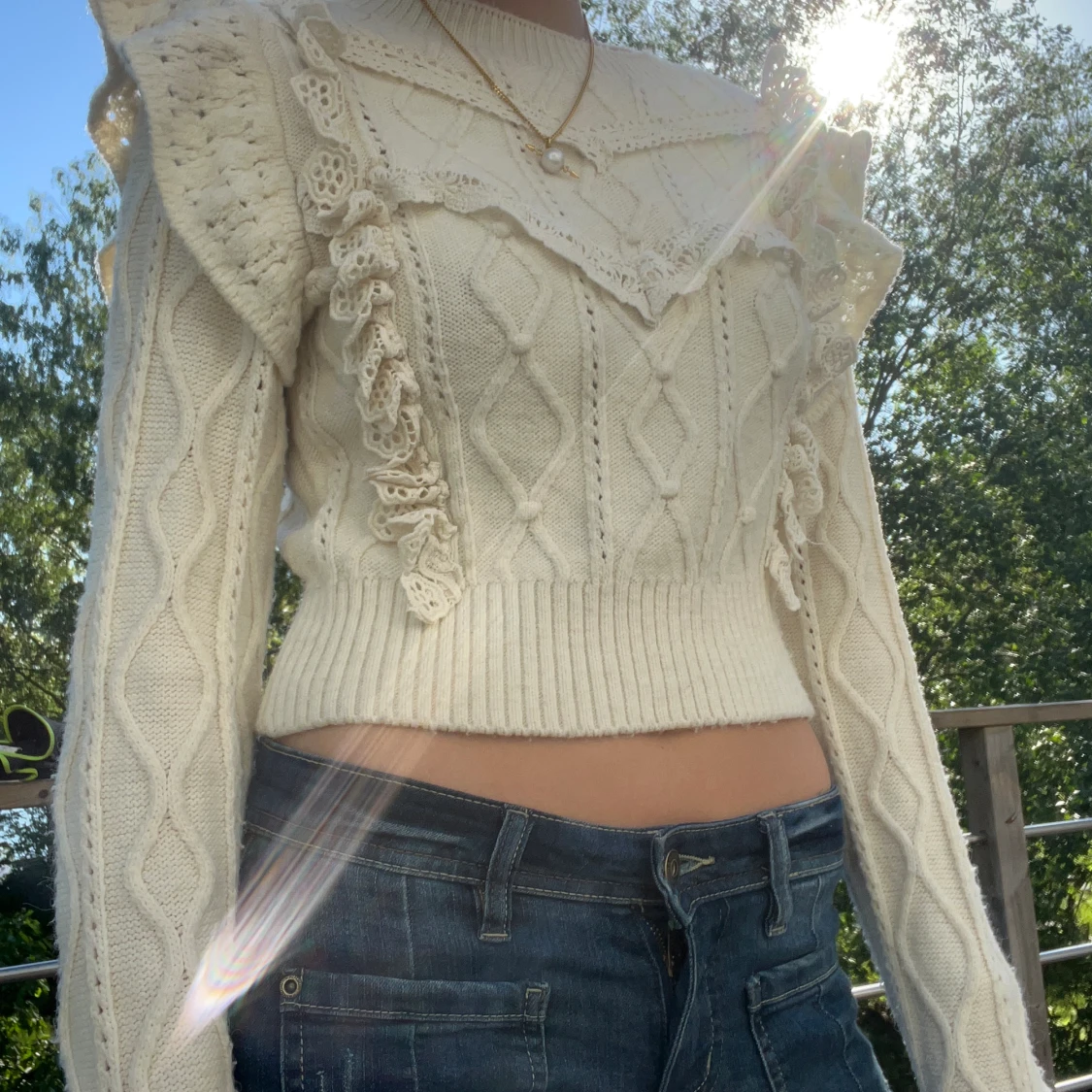 Super söt långärmad tröja