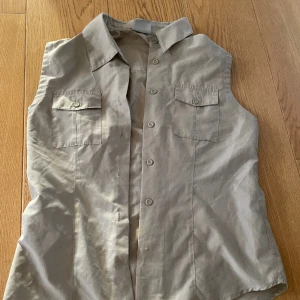 Vintage väst - Vintage väst beige
