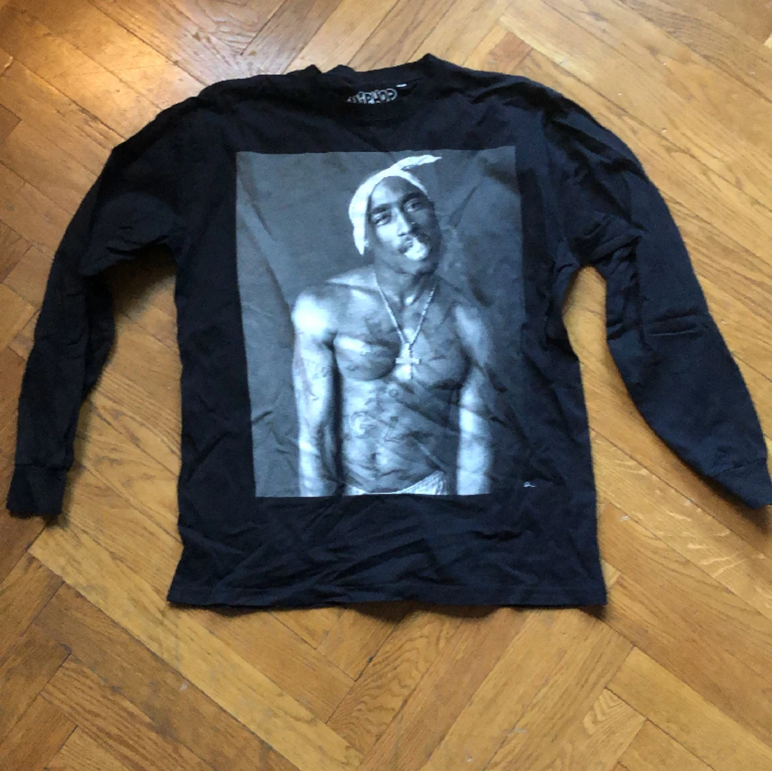 2pac, långärmad tröja