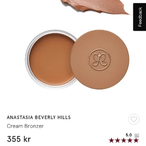 Anastasia cream bronzer - Anastasia cream bronzer. Använd ca 3 gång. Färgen Amber. Nypris 355kr, säljer för 230kr + frakt 