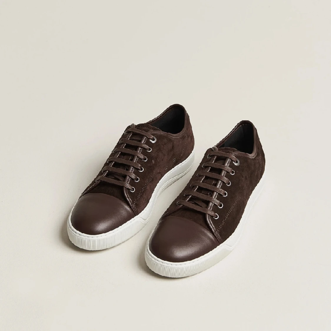 Lanvin Cap Toe Espresso 11/EU45 - 90