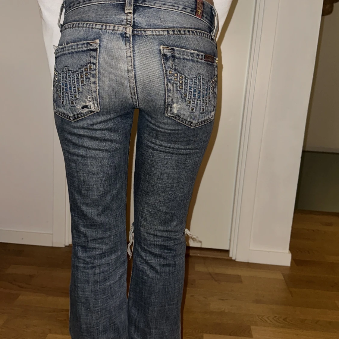 Lågmidjade jeans  - 90