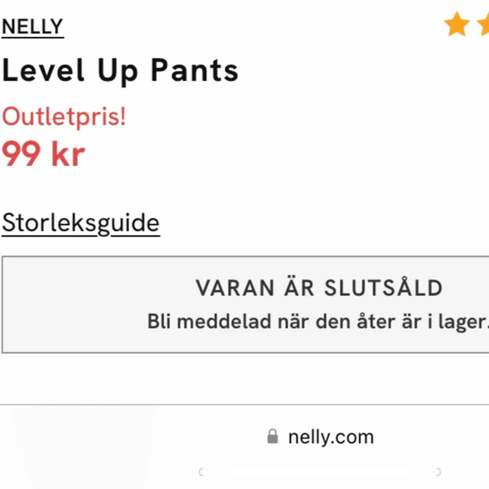 Level Up Pants från nelly i bra skick. Säljer då dom är för små på mig. Slutsåld på nellys hemsida. Aldrig använd endast testad.. Jeans & Byxor.