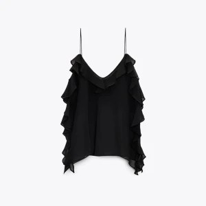 Svart topp Zara - Superfin topp från Zara! Aldrig använd - prislapp kvar