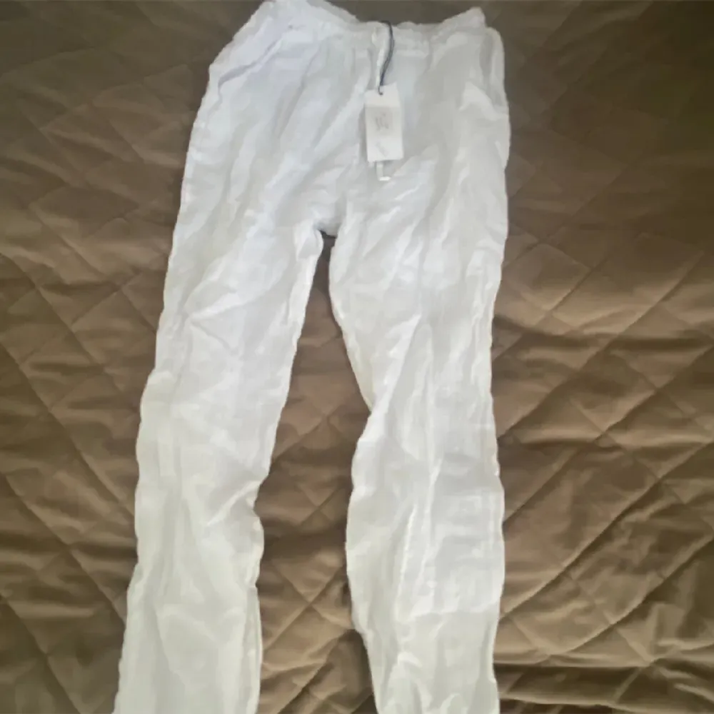 Linnebyxor storlek xs/s. Jeans & Byxor.