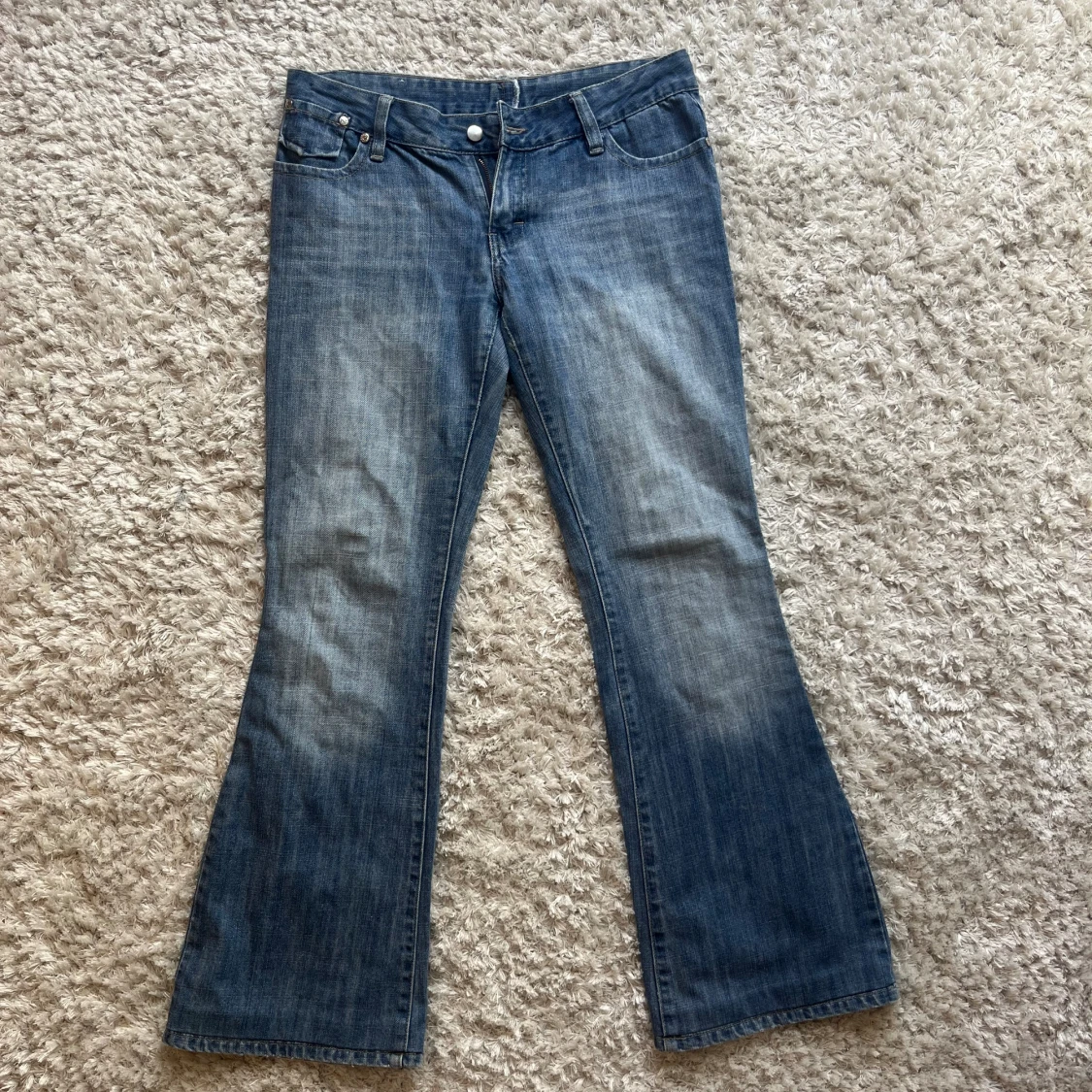 Lågmidjade jeans