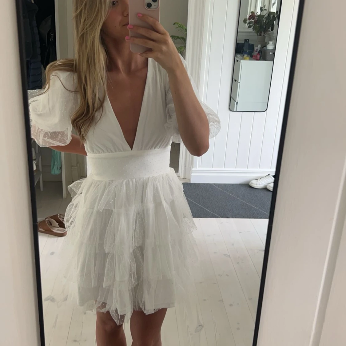 Vit klänning - 91