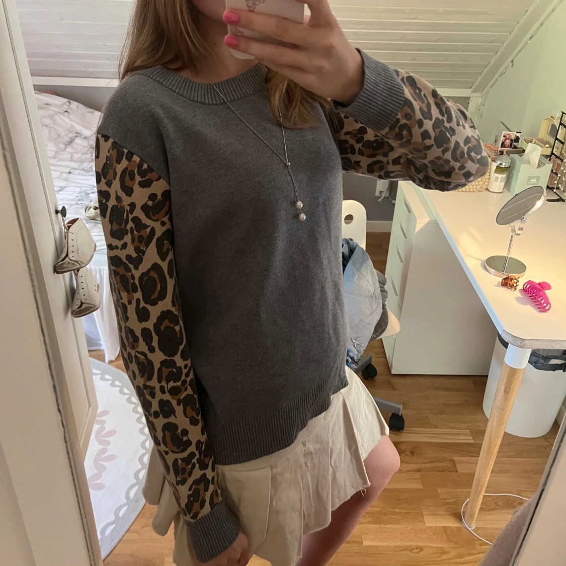 Leopard tröja - 90