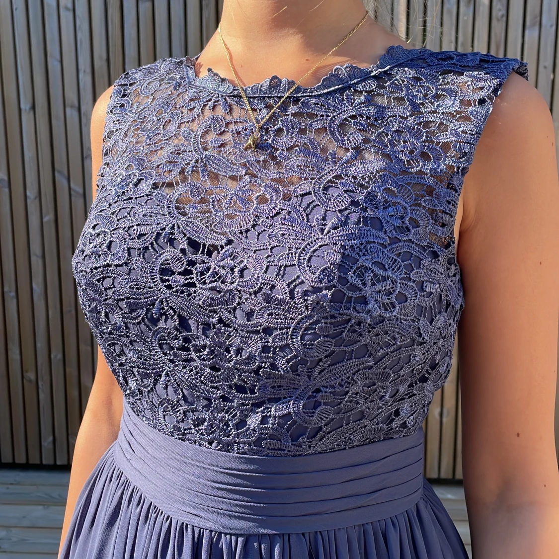 Blå balklänning💕 - 91