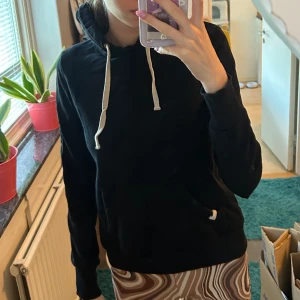 Svart hoodie - Svart hoodie från twintip, storlek m, litwn i stoleken, bra skick