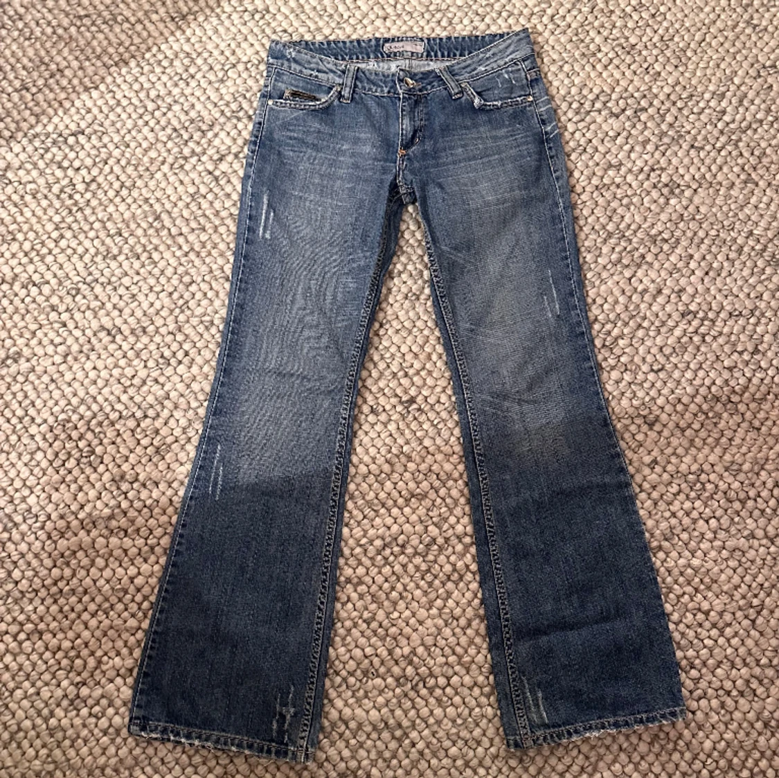 Lågmidjade jeans