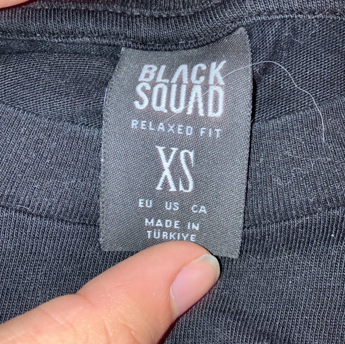 Blacksqaud rhinstone t-shirt  - 91