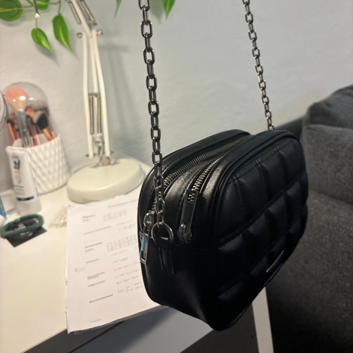 Handväska i läder  - 90