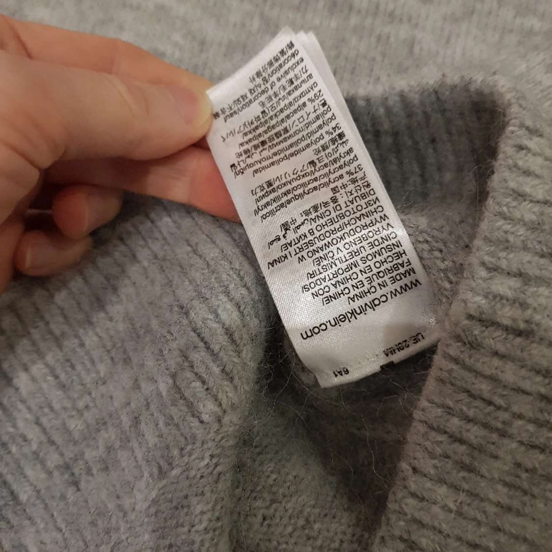 Calvin Klein stickad tröja s/m - 91