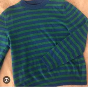 Denna tröjan från zara är använd 1 gång, köpte för 399 men säljer för 170kr. Den är i storlek L men känns som S/M .Om du är intresserad skickar jag bilder när jag har den på mig🩷