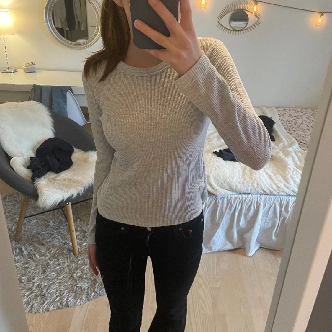 grå skjorta från brandy! - 90