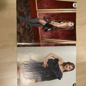 Poster med två sidor med Ariana Grande, Hailee Steinfeld, Madison Beer och Ava Max på från Julia tidningen.