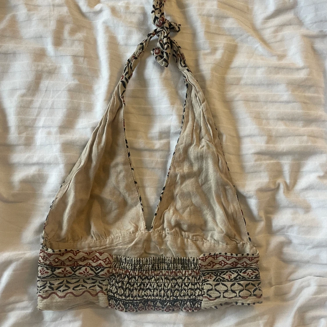 Halterneck topp - 90